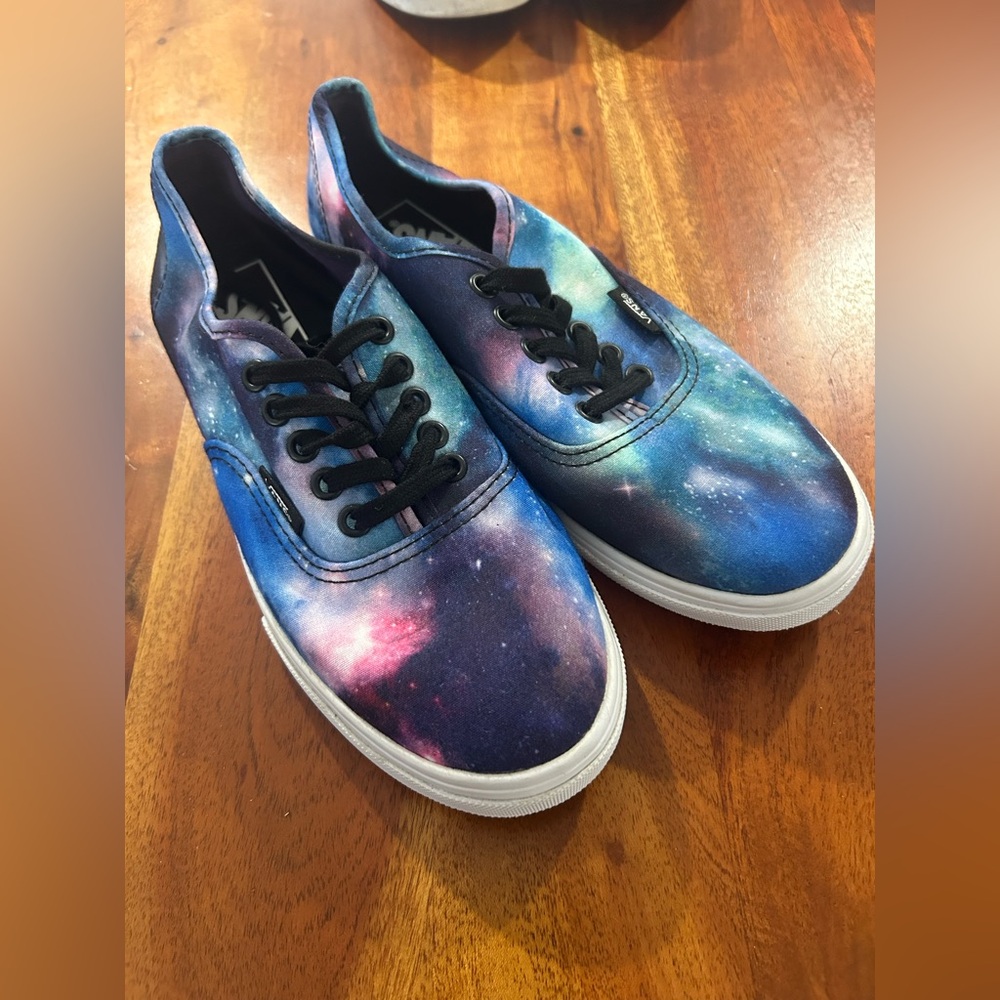 Vans Unisex Low Profile Cosmic Galaxy Sneakers
